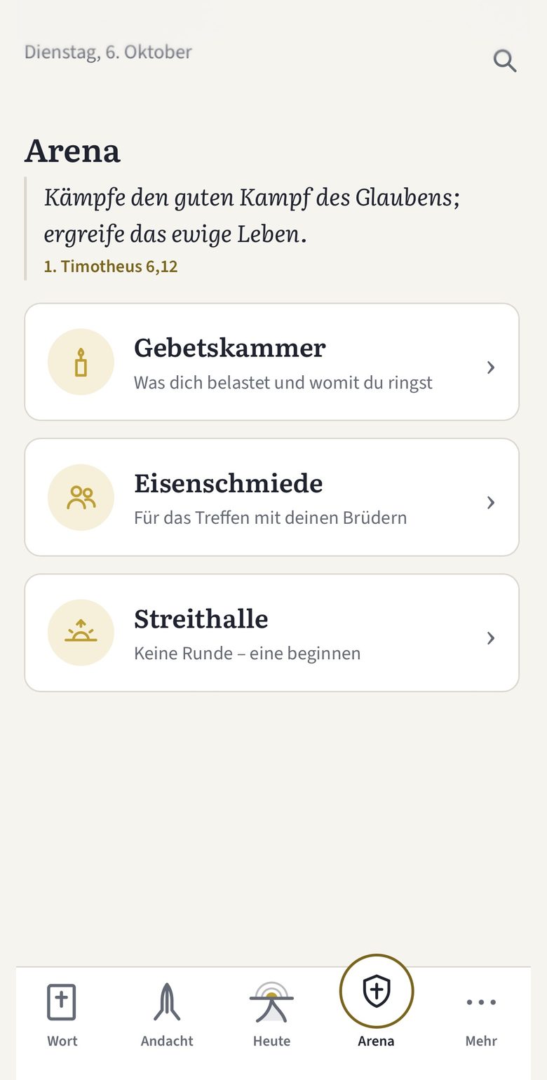 Henoch, Seite „Arena“: Gebetskammer, Eisenschmiede und Streithalle